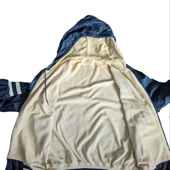 Vintage 60s Brooks Brothers Letterman Track Varsity Windbreaker Jacket - Picture 6 of 10